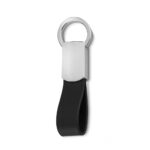 14190 Chaveiro Metal com Couro - Imagem 2